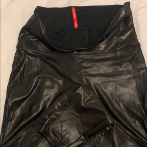 NWOT Spanx Faux Leather Leggings